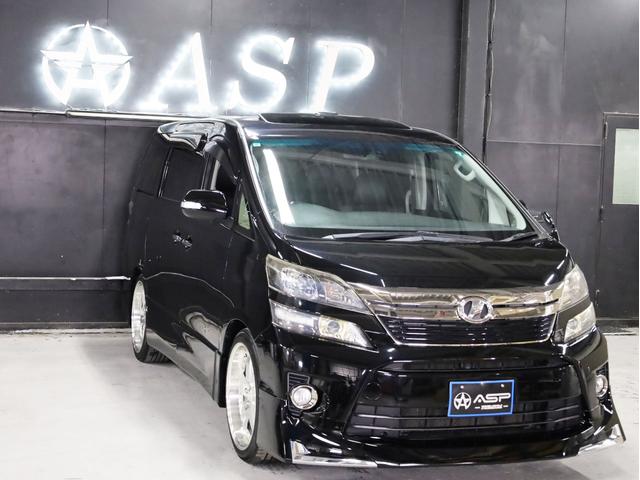 ヴェルファイア 2.4Z ゴールデンアイズ 後期型 サンルーフ 両側自動スライドドア BADXロクサーニ20インチAW ローダウン エアロパーツ ディスプレイオーディオ バックカメラ スマートキー HIDライト クリアランスソナー(11枚目)