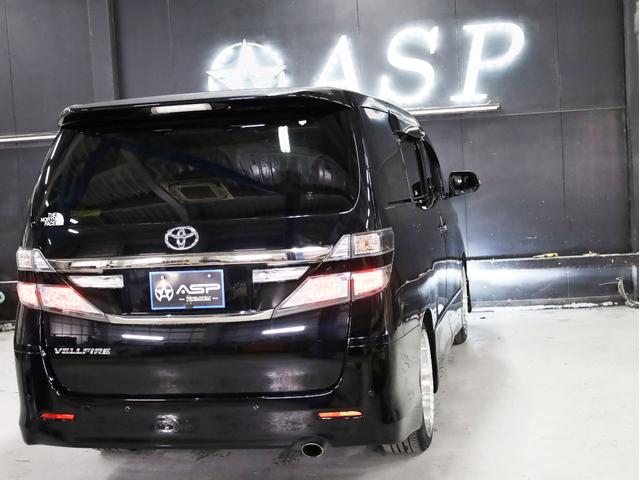 ヴェルファイア 2.4Z ゴールデンアイズ 後期型 サンルーフ 両側自動スライドドア BADXロクサーニ20インチAW ローダウン エアロパーツ ディスプレイオーディオ バックカメラ スマートキー HIDライト クリアランスソナー(24枚目)