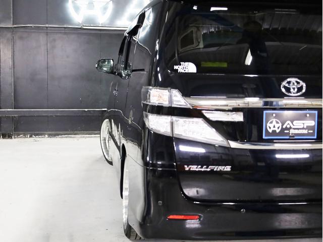 ヴェルファイア 2.4Z ゴールデンアイズ 後期型 サンルーフ 両側自動スライドドア BADXロクサーニ20インチAW ローダウン エアロパーツ ディスプレイオーディオ バックカメラ スマートキー HIDライト クリアランスソナー(56枚目)