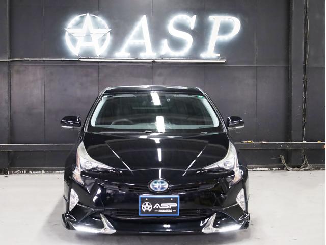 プリウス S アルパインビッグXナビ BADXロクサーニ19インチAW ローダウン フルエアロ LEDヘッドライト 地デジフルセグ バックカメラ スマートキー(9枚目)