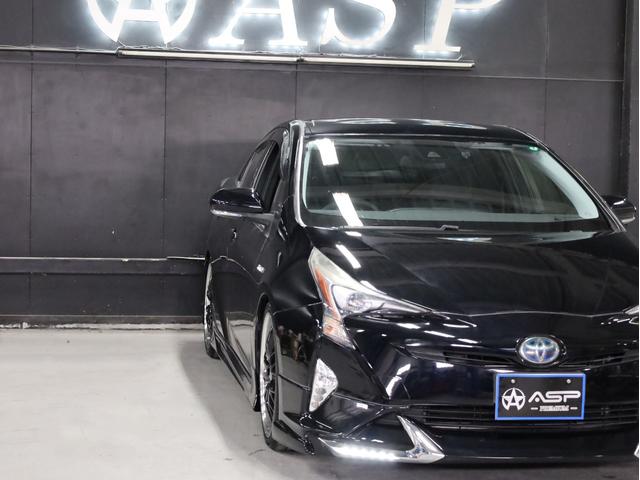 プリウス S アルパインビッグXナビ BADXロクサーニ19インチAW ローダウン フルエアロ LEDヘッドライト 地デジフルセグ バックカメラ スマートキー(12枚目)