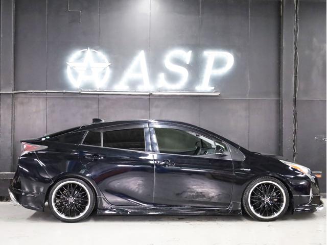 プリウス S アルパインビッグXナビ BADXロクサーニ19インチAW ローダウン フルエアロ LEDヘッドライト 地デジフルセグ バックカメラ スマートキー(15枚目)