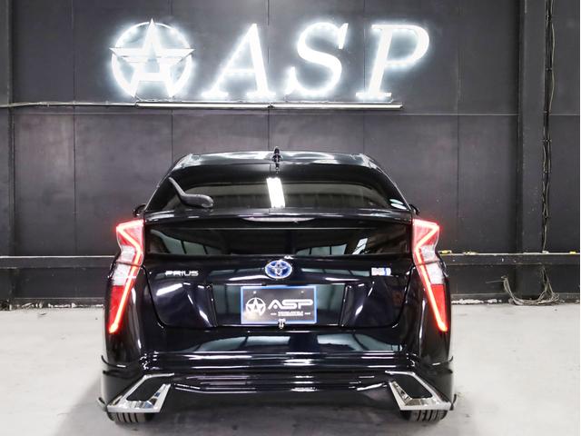 プリウス S アルパインビッグXナビ BADXロクサーニ19インチAW ローダウン フルエアロ LEDヘッドライト 地デジフルセグ バックカメラ スマートキー(23枚目)