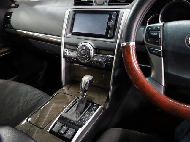 マークX 250G RDS仕様 BADXロクサーニ19インチAW 新品フルタップ車高調 エアロパーツ 三眼ヘッドライト 純正SDナビ 地デジフルセグ バックカメラ スマートキー パワーシート(43枚目)