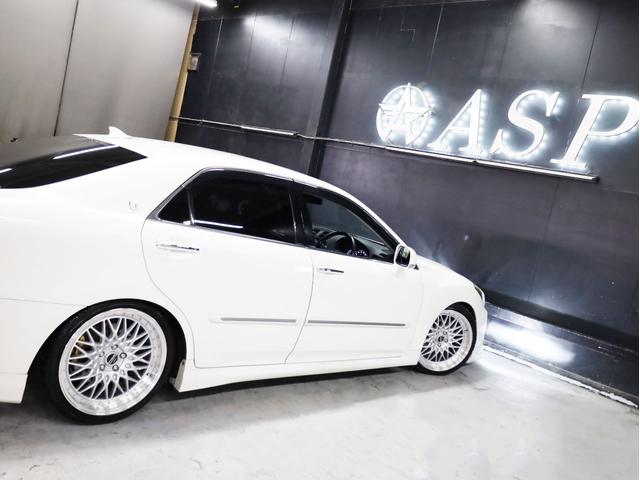 クラウン 2.5アスリート プレミアムエディション 後期型 黒革エアーシート AMEシュタイナー19インチAW 新品フルタップ車高調 エアロパーツ 純正メーカーナビ 地デジフルセグ バックカメラ スマートキー パワーシート HIDライト(26枚目)