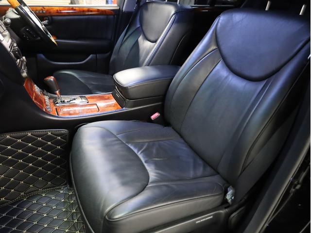 セルシオ C仕様 インテリアセレクション 後期型 サンルーフ 黒革エアーシート AIRLLENエアサス トラフィックスター20インチAW エアロパーツ 社外マフラー 純正メーカーナビ バックカメラ スマートキー パワーシート(37枚目)