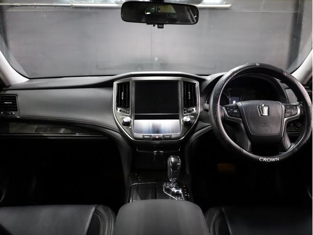 クラウン アスリートＳ　Ｋｒａｎｚｅ２０インチＷ　新品フルタップ車高調　ＴＲＤエアロ　純正メーカーナビ　地デジフルセグ　バックカメラ　スマートキー　パワーシート　ＨＩＤライト　黒革調シートカバー（2枚目）