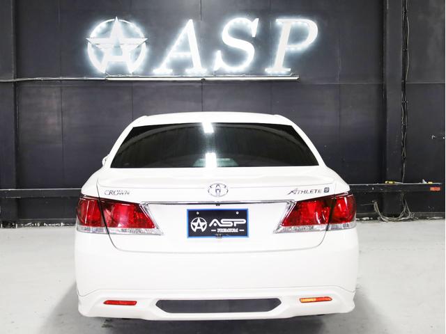 クラウン アスリートＳ　Ｋｒａｎｚｅ２０インチＷ　新品フルタップ車高調　ＴＲＤエアロ　純正メーカーナビ　地デジフルセグ　バックカメラ　スマートキー　パワーシート　ＨＩＤライト　黒革調シートカバー（22枚目）