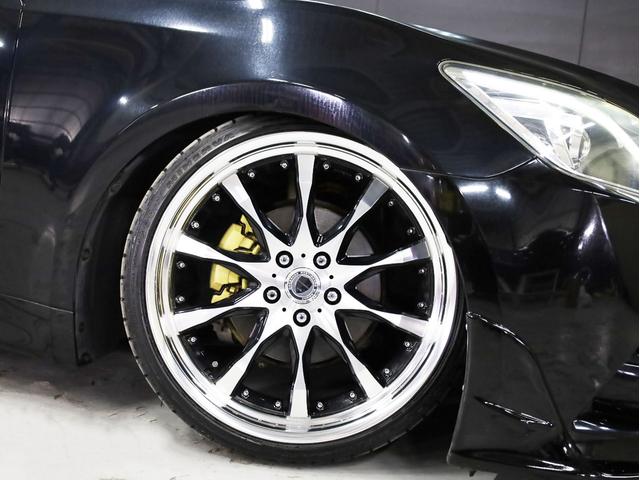 クラウン アスリートＳ　ＷＯＲＫシュヴァート２０インチＡＷ　新品フルタップ車高調　エアロパーツ　純正メーカーナビ　地デジフルセグ　バックカメラ　スマートキー　パワーシート　ＨＩＤライト　クルーズコントロール（17枚目）