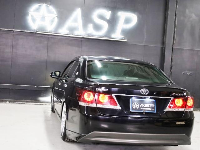 クラウン アスリートＳ　ＷＯＲＫシュヴァート２０インチＡＷ　新品フルタップ車高調　エアロパーツ　純正メーカーナビ　地デジフルセグ　バックカメラ　スマートキー　パワーシート　ＨＩＤライト　クルーズコントロール（25枚目）