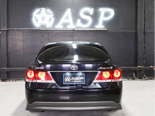 クラウン アスリートＳ　ＷＯＲＫシュヴァート２０インチＡＷ　新品フルタップ車高調　エアロパーツ　純正メーカーナビ　地デジフルセグ　バックカメラ　スマートキー　パワーシート　クルーズコントロール（22枚目）