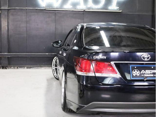 クラウン アスリートＳ　ＷＯＲＫシュヴァート２０インチＡＷ　新品フルタップ車高調　エアロパーツ　純正メーカーナビ　地デジフルセグ　バックカメラ　スマートキー　パワーシート　クルーズコントロール（53枚目）