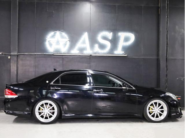 クラウン アスリート　ＷＯＲＫグノーシス２０インチＡＷ　新品フルタップ車高調　エアロパーツ　純正メーカーナビ　地デジフルセグ　バックカメラ　スマートキー　パワーシート　ＨＩＤライト　クルーズコントロール（15枚目）