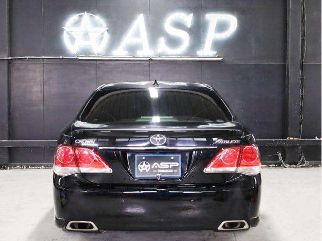 クラウン アスリート　ＷＯＲＫグノーシス２０インチＡＷ　新品フルタップ車高調　エアロパーツ　純正メーカーナビ　地デジフルセグ　バックカメラ　スマートキー　パワーシート　ＨＩＤライト　クルーズコントロール（22枚目）