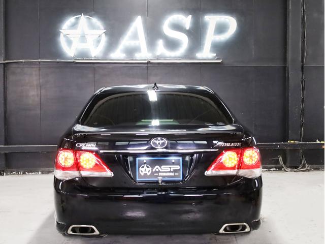 クラウン アスリート　ＷＯＲＫグノーシス２０インチＡＷ　新品フルタップ車高調　エアロパーツ　純正メーカーナビ　地デジフルセグ　バックカメラ　スマートキー　パワーシート　ＨＩＤライト　クルーズコントロール（23枚目）