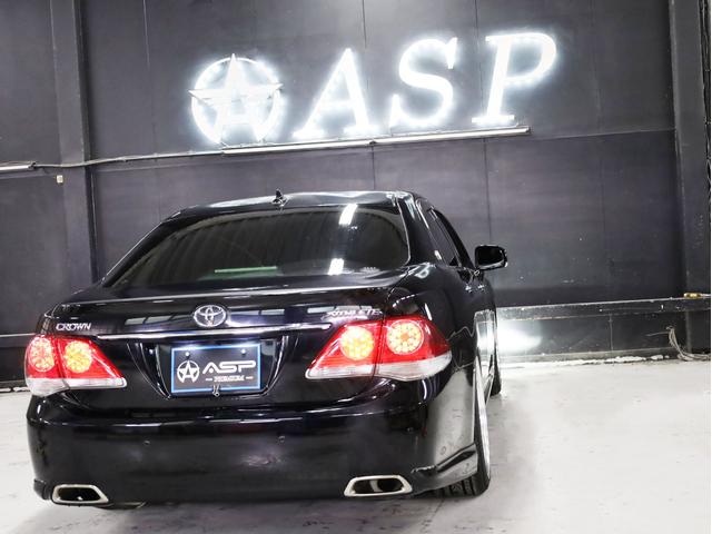 クラウン アスリート　ＷＯＲＫグノーシス２０インチＡＷ　新品フルタップ車高調　エアロパーツ　純正メーカーナビ　地デジフルセグ　バックカメラ　スマートキー　パワーシート　ＨＩＤライト　クルーズコントロール（24枚目）