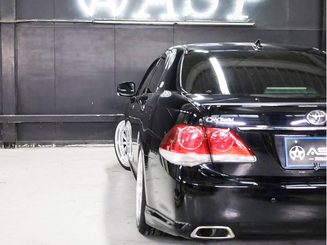クラウン アスリート　ＷＯＲＫグノーシス２０インチＡＷ　新品フルタップ車高調　エアロパーツ　純正メーカーナビ　地デジフルセグ　バックカメラ　スマートキー　パワーシート　ＨＩＤライト　クルーズコントロール（54枚目）