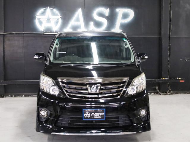 アルファード ２４０Ｓ　タイプゴールド　後期型　両側自動スライドドア　ＢＡＤＸロクサーニ２０インチＡＷ　ローダウン　モデリスタエアロ　純正ＳＤナビ　地デジフルセグ　バックカメラ　スマートキー　ＨＩＤライト　クリアランスソナー（9枚目）