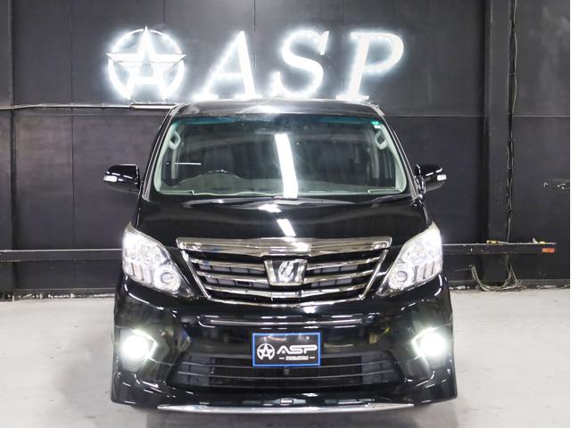 アルファード ２４０Ｓ　タイプゴールド　後期型　両側自動スライドドア　ＢＡＤＸロクサーニ２０インチＡＷ　ローダウン　モデリスタエアロ　純正ＳＤナビ　地デジフルセグ　バックカメラ　スマートキー　ＨＩＤライト　クリアランスソナー（10枚目）