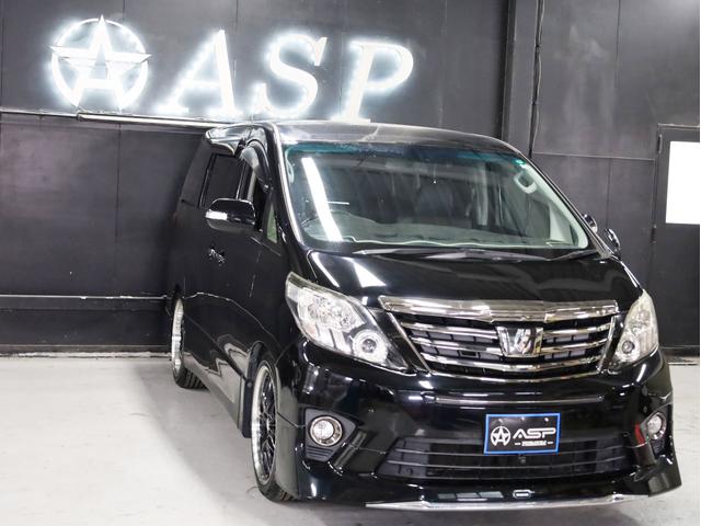 アルファード ２４０Ｓ　タイプゴールド　後期型　両側自動スライドドア　ＢＡＤＸロクサーニ２０インチＡＷ　ローダウン　モデリスタエアロ　純正ＳＤナビ　地デジフルセグ　バックカメラ　スマートキー　ＨＩＤライト　クリアランスソナー（11枚目）