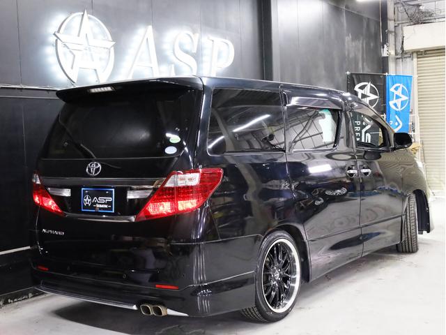 アルファード ２４０Ｓ　タイプゴールド　後期型　両側自動スライドドア　ＢＡＤＸロクサーニ２０インチＡＷ　ローダウン　モデリスタエアロ　純正ＳＤナビ　地デジフルセグ　バックカメラ　スマートキー　ＨＩＤライト　クリアランスソナー（18枚目）