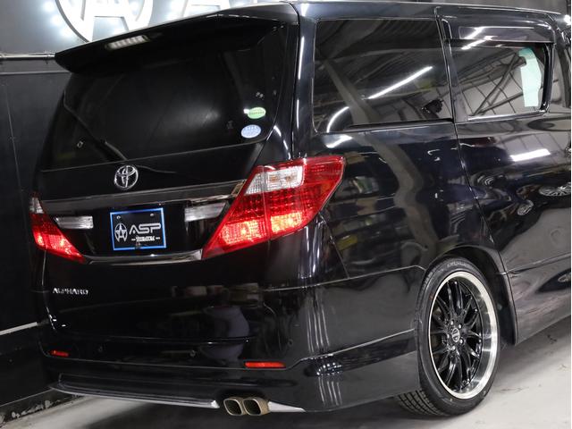 アルファード ２４０Ｓ　タイプゴールド　後期型　両側自動スライドドア　ＢＡＤＸロクサーニ２０インチＡＷ　ローダウン　モデリスタエアロ　純正ＳＤナビ　地デジフルセグ　バックカメラ　スマートキー　ＨＩＤライト　クリアランスソナー（19枚目）