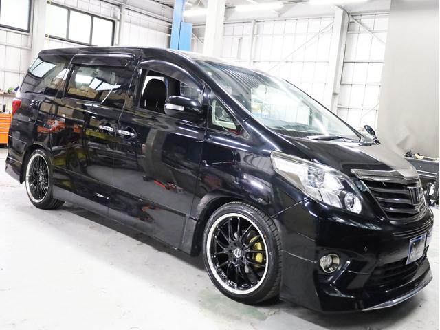 アルファード ２４０Ｓ　タイプゴールド　後期型　両側自動スライドドア　ＢＡＤＸロクサーニ２０インチＡＷ　ローダウン　モデリスタエアロ　純正ＳＤナビ　地デジフルセグ　バックカメラ　スマートキー　ＨＩＤライト　クリアランスソナー（53枚目）