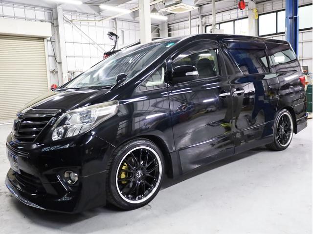 アルファード ２４０Ｓ　タイプゴールド　後期型　両側自動スライドドア　ＢＡＤＸロクサーニ２０インチＡＷ　ローダウン　モデリスタエアロ　純正ＳＤナビ　地デジフルセグ　バックカメラ　スマートキー　ＨＩＤライト　クリアランスソナー（54枚目）