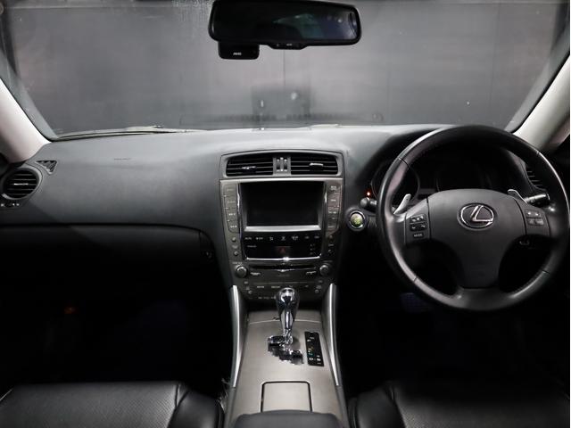 ＩＳ ＩＳ２５０　ＥＳＴＡＴＵＳ２０インチＡＷ　ローダウン　スピンドルバンパー　三眼ヘッドライト　純正メーカーナビ　地デジフルセグ　バックカメラ　スマートキー　パワーシート　パドルシフト（2枚目）