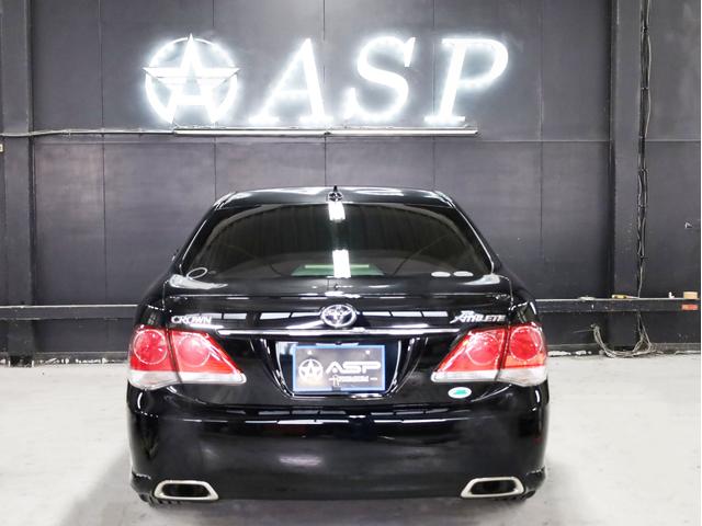 クラウン ２．５アスリート　後期型　ＡＭＥシュタイナー２０インチＡＷ　ローダウンサス　エアロパーツ　純正メーカーナビ　地デジフルセグ　バックカメラ　スマートキー　パワーシート　ＨＩＤライト　クルーズコントロール（22枚目）