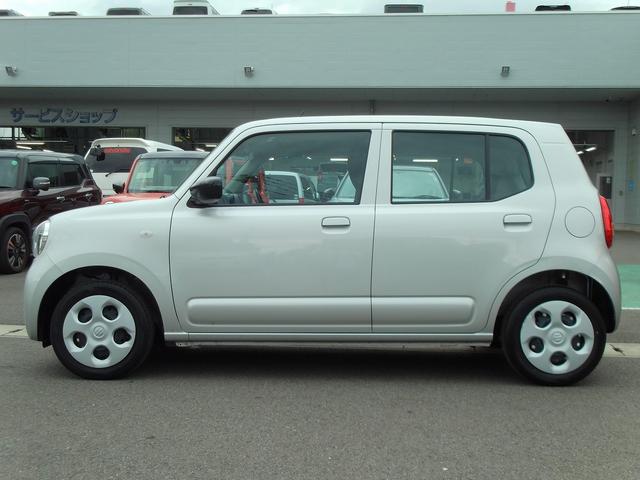 アルト L オーディオレス キーレスエントリー 衝突被害軽減ブレーキ オーディオレス キーレスエントリー 衝突被害軽減ブレーキ 後退時ブレーキサポート SRSサイドエアバッグ SRSカーテンエアバッグ シートヒーター 車両走行安定補助システム アイドリングストップ(4枚目)