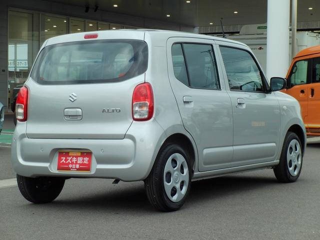 アルト L オーディオレス キーレスエントリー 衝突被害軽減ブレーキ オーディオレス キーレスエントリー 衝突被害軽減ブレーキ 後退時ブレーキサポート SRSサイドエアバッグ SRSカーテンエアバッグ シートヒーター 車両走行安定補助システム アイドリングストップ(6枚目)