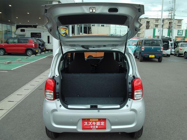 アルト L オーディオレス キーレスエントリー 衝突被害軽減ブレーキ オーディオレス キーレスエントリー 衝突被害軽減ブレーキ 後退時ブレーキサポート SRSサイドエアバッグ SRSカーテンエアバッグ シートヒーター 車両走行安定補助システム アイドリングストップ(34枚目)