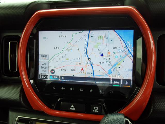 ハスラー HYBRID Xターボ 4WD 全方位モニター付メモリーナビ 全方位モニター付メモリーナビ パドルシフト ドラレコ ETC LEDヘッドランプ キーレスプッシュスタート アダプティブクルーズコントロール オーディオスイッチ シートヒーター フルオートエアコン(8枚目)