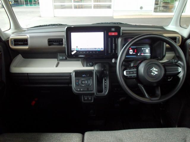 スペーシア ＨＹＢＲＩＤ　Ｘ　全方位モニタ付メモリナビ　　スズキコネクト　全方位モニター付メモリーナビ　スズキコネクト　両側電動スライドドア　ＬＥＤヘッドランプ　キーレスプッシュスタート　オーディオスイッチ　スリムサーキュレーター　ロールサンシェード　Ｍハイブリッド（17枚目）
