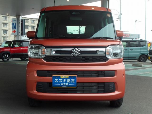 スペーシア ＨＹＢＲＩＤ　Ｘ　全方位モニタ付メモリナビ　　スズキコネクト　全方位モニター付メモリーナビ　スズキコネクト　両側電動スライドドア　ＬＥＤヘッドランプ　キーレスプッシュスタート　オーディオスイッチ　スリムサーキュレーター　ロールサンシェード　Ｍハイブリッド（23枚目）