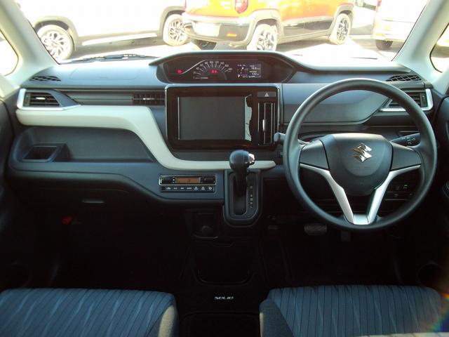 ソリオ Ｇ　オーディオレス　両側Ｓドア　キーレスプッシュスタート　オーディオレス　両側スライドドア　キーレスプッシュスタート　ウォークスルー　衝突被害軽減ブレーキ　後退時ブレーキサポート　ＳＲＳサイドエアバッグ　ＳＲＳカーテンエアバッグ　フルオートエアコン（17枚目）