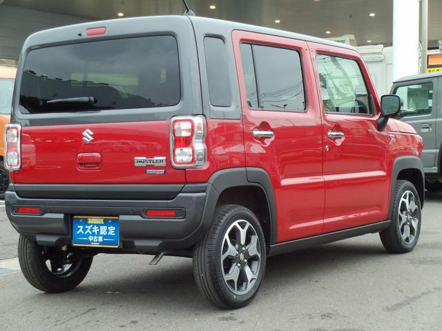 ハスラー ＨＹＢＲＩＤ　Ｘ　全方位モニタ付メモリーナビ　スズキコネクト　全方位モニター付メモリーナビ　スズキコネクト　ＬＥＤヘッドランプ　キーレスプッシュスタート　アダプティブクルーズコントロール　オーディオスイッチ　パーソナルテーブル　シートヒーター　フルオートエアコン（6枚目）