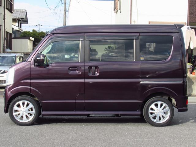 エブリイワゴン ＰＺターボスペシャル　ハイルーフ　４ＷＤ　４速ＡＴ　Ｍナビ　メモリーナビ　バックアイカメラ　両側電動スライドドア　ドライブレコーダー　ＥＴＣ２．０　ディスチャージヘッドランプ　キーレスプッシュスタート　衝突被害軽減ブレーキ　後退時ブレーキサポート　シートヒータ（4枚目）