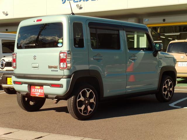 ハスラー ＨＹＢＲＩＤ　Ｘターボ　全方位カメラナビ　ＥＴＣ　パドルシフト　ＥＴＣ　ＬＥＤヘッドランプ　キーレスプッシュスタート　アダプティブクルーズコントロール　ステアリングオーディオスイッチ　パーソナルテーブル　マイルドハイブリッド　衝突被害軽減ブレーキ（5枚目）