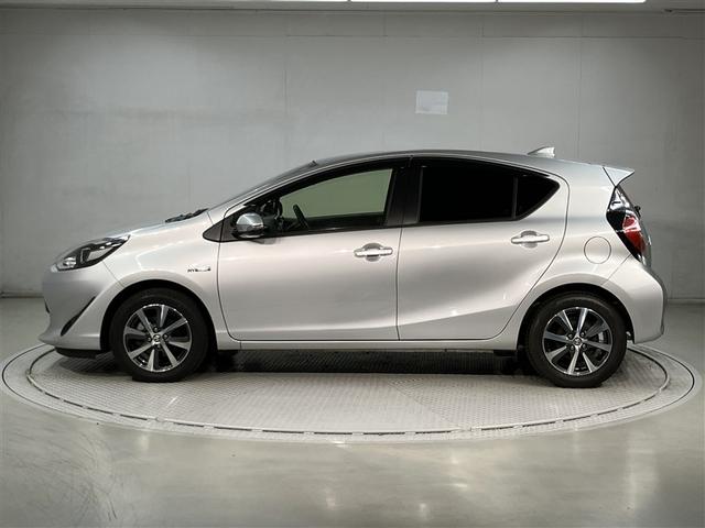 アクア S スマートキープッシュスタート キーレスエントリ LEDヘッドライト ドラレコ付 イモビ ナビ&TV オートエアコン デュアルエアバック ESC Bカメラ パワーウィンドウ AUX端子 ETC SRS(2枚目)