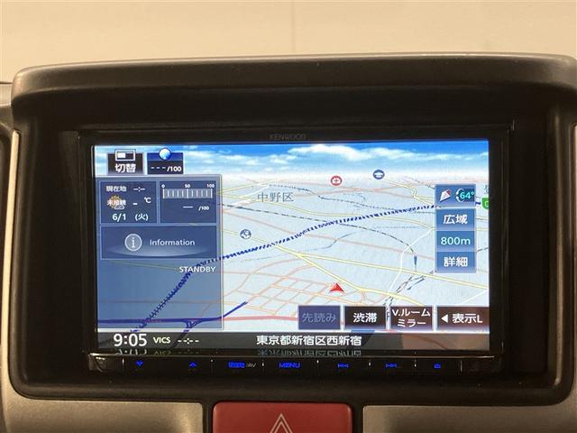 エブリイ ジョインターボ フルセグ地デジTV フリーキー ナビ・テレビ DVD再生機能 Wエアバック フルタイム4WD メモリーナビ PW PS AC ABS ETC エアバック アルミホイル メディアプレイヤー接続(6枚目)