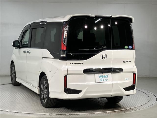 ステップワゴンスパーダ スパーダ　ホンダセンシング　ＡＷ　盗難防止　助手席エアバッグ　Ｗパワスラ　メモリナビ　記録簿有　地デジ　サイドエアバッグ　ＬＥＤライト　横滑り防止システム　オートエアコン　リアカメラ　ナビ＆ＴＶ　三列シート　アイドリングＳ（4枚目）