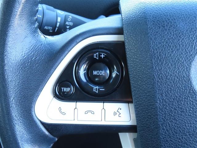 プリウス Ａ　衝突軽減ブレーキシステム　Ｂモニタ　記録簿有　ＬＥＤヘッド　クルーズコントロール　セキュリティー　スマートキー　パワーステアリング　ＥＴＣ　１オーナー　アルミホイル　オートエアコン　ＳＲＳ　ＡＢＳ（13枚目）