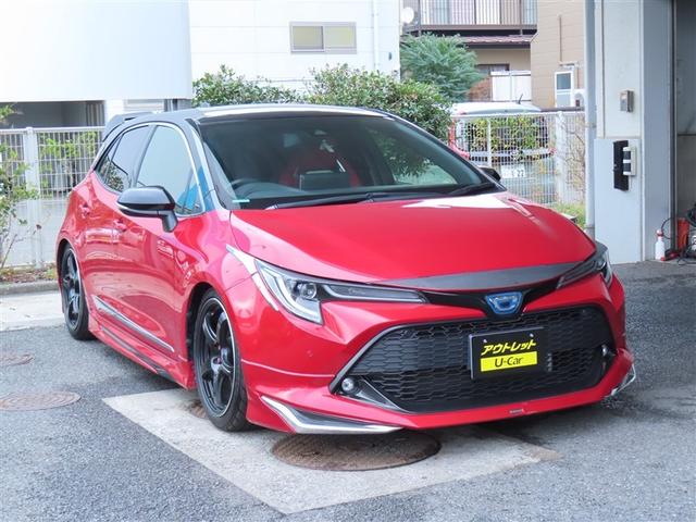 カローラスポーツ ハイブリッドG Z 衝突被害軽減S Bモニ 地デジTV TV 盗難防止装置 LEDライト オートクルーズコントロール 半革シート アルミホイール スマートキ- ABS パワーウィンドウ オ-トエアコン サイドエアバッグ(2枚目)