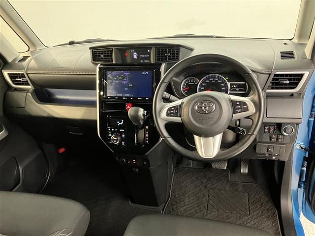 ルーミー カスタムG-T 助手席エアバック 両側オートスライドドア スマートキープッシュスタート LEDライト 1オーナー 横滑り防止機能 クルコン 点検記録簿 ETC付 アルミホイール キーレス DVD ドラレコ ナビ&TV(5枚目)