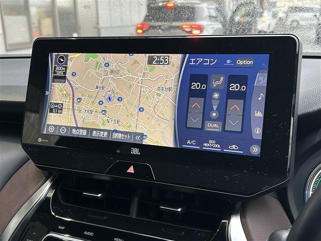 ハリアーハイブリッド Ｚ　地上デジタル　衝突被害軽減　サイドエアバッグ　ＬＥＤランプ　Ｂモニタ　クルコン　ナビＴＶ　１オーナー　横滑り防止装置　スマートキー　盗難防止システム　ＡＢＳ　アルミ　ＥＴＣ付　エアバッグ　ＡＡＣ（7枚目）