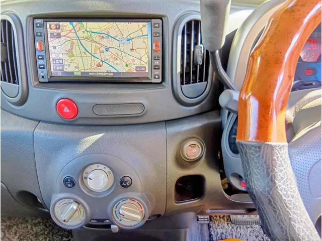 キューブ １５Ｘ　Ｍセレクション　ナビ　スマートキー　ＣＶＴ　盗難防止システム　衝突安全ボディ　ＡＢＳ　エアコン　パワーステアリング　パワーウィンドウ（2枚目）