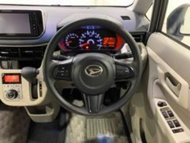ムーヴ Ｘ　ＳＡＩＩＩ　サポカーＳワイド適合　ステアリングスイッチ　オートエアコン　Ｐスタート　運転席シートヒーター　アイドリングストップ　横滑り防止機能　誤発進抑制機能　オートハイビーム　コーナーセンサー　キーフリー（13枚目）
