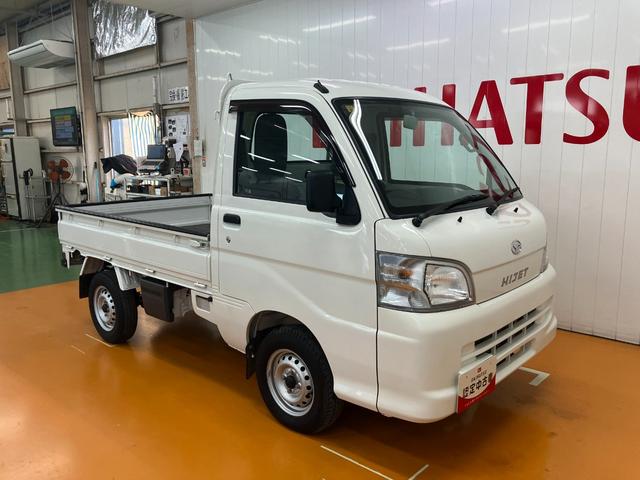 ハイゼットトラック エアコン・パワステ　スペシャル　５段マニュアルシフト　三方開　ゴムマット　ラジオ　エアコン　パワーステアリング　光軸調整ダイヤル（7枚目）